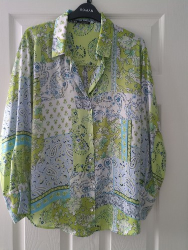 Zara multicoloured blouse - zara,