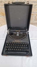 REMINGTON REMETTE PORTABLE MANUAL TYPEWRITER WITH HARD CASE