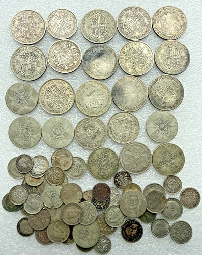Pre 1947 british - british, silver