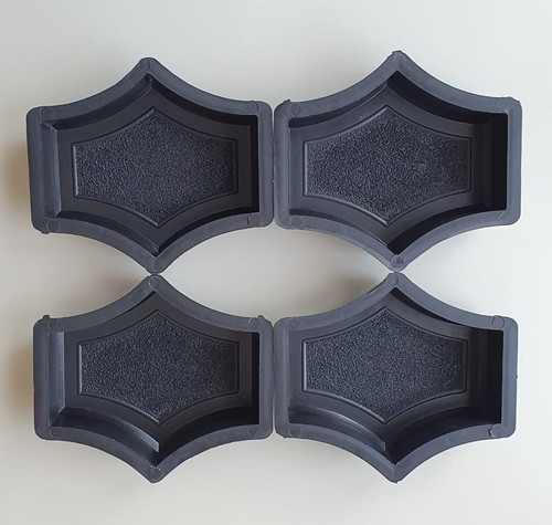 Plastic garden slab moulds - moulds, for