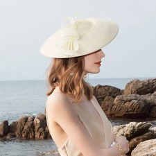 FS Fascinators Black White