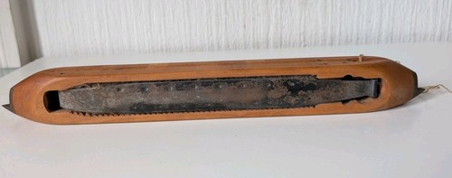 Vintage wooden weaving loom - weaving,