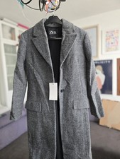 Zara Women's Grey Long 100 %