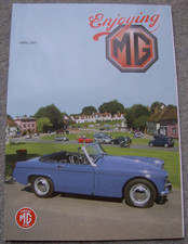 Enjoying MG (April 2007) MGC, MG ZTT Electrical Drain, MGF Washer Jets, MGA, MGB