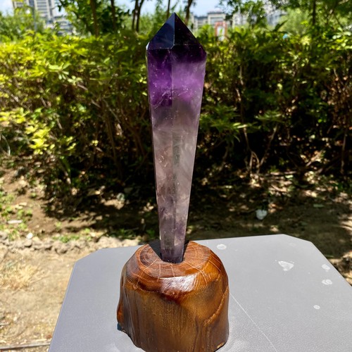 35lb top natural amethyst - natural,