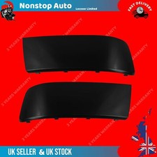 2X FRONT BUMPER MOULDING FITS VW TRANSPORTER T5 CARAVELLE 7E5807819 7E5807820