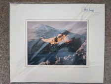 Sea King Helicopter SAR.3 Squadron Print - By Keith Woodcock