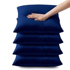 Set of 4 - Cushion Covers Velvet Extra Soft Plush 18 X 18" Inch 45 x 45 cm