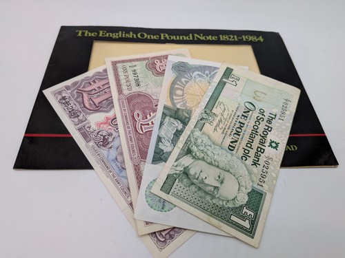 Vintage british currency lot - vintage,