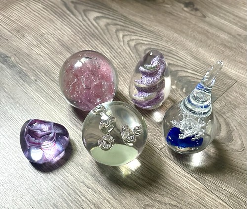 Gorgeous job lot paperweights - gorgeous,