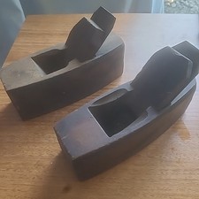Vintage Wooden Coffin Planes x