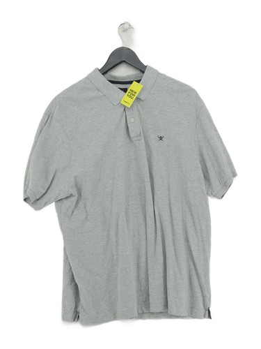 Hackett men polo xxl - men's, grey