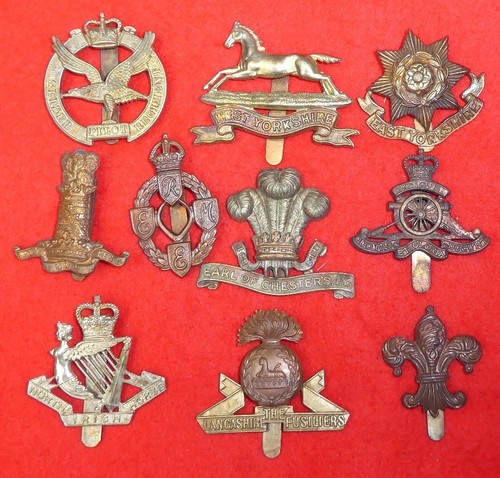 British army cap badges job - 10,