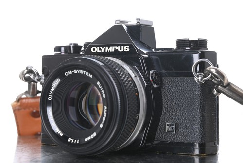 Olympus slr camera om - slr, w/