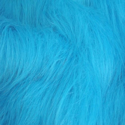 Long haired faux fur fabric - long,