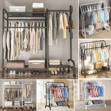 Heavy Duty Double Clothes Rail