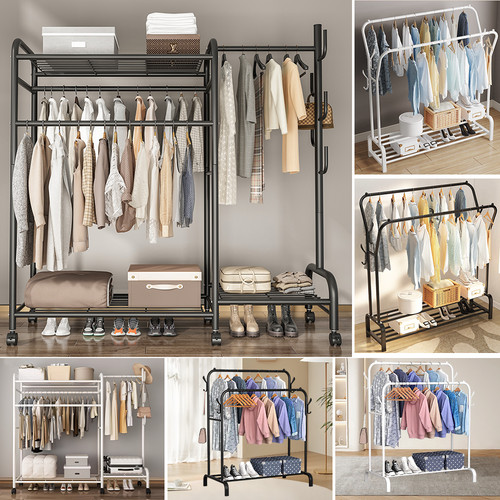 Heavy duty double clothes rail - duty,