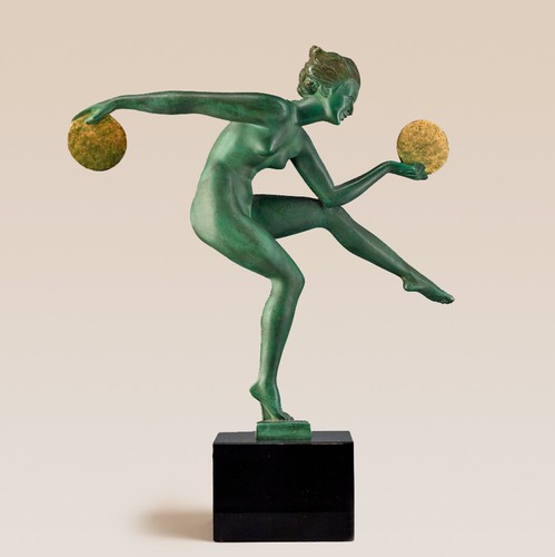 Art deco sculpture - art, "pagan