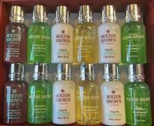 Molton Brown Body Wash Selection Gift Set 12x30ml  Mini Travel Gift Box Set