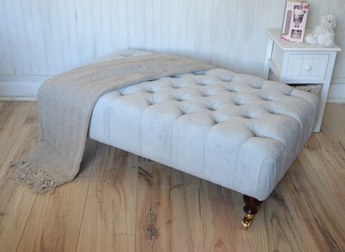 Chesterfield footstool in - footstool,