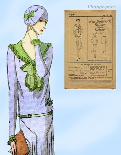 Butterick 2225 1920s - 2225:,