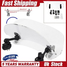 Motorcycle clip windshield - motorcycle, on