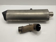 ♻️ Suzuki Dl 1000 V-Strom 2017 - 2019 Exhaust Silencers End Can & Link Pipe ♻️