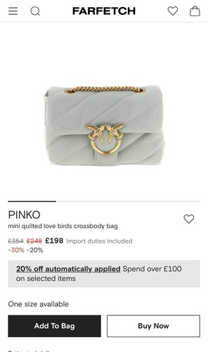 Pinko grey taupe mini - taupe,