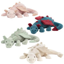30cm Jellycat Mythical Animal Series Purple Dragon plush doll tags+ Dust Bag