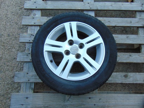 Subaru justy alloy wheel - alloy, tyre