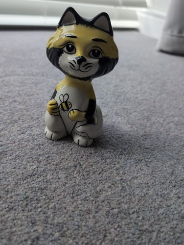 Lorna bailey ceramic cat - ceramic,