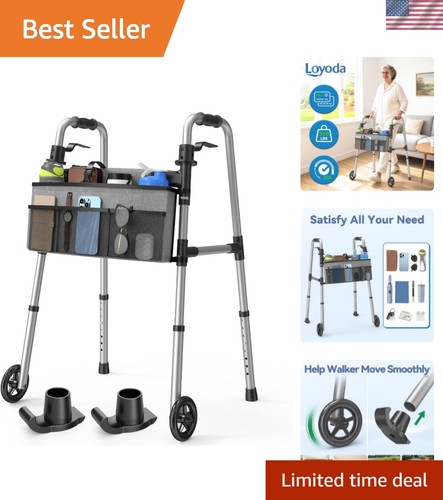Elegant folding walker with - folding,