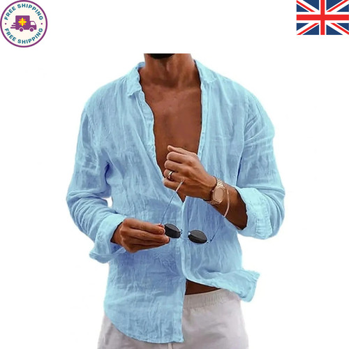 Mens cotton linen beach - mens,