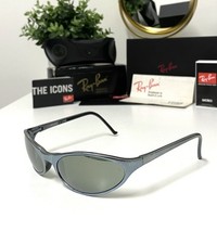 Authentic Ray Ban Bausch & Lomb W2494 Predator PS7 Metallic Mirrored Sunglasses