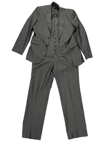 Cavani grey three piece suit - cavani,