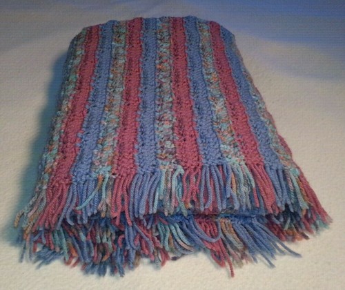 Handmade crochet afghan - crochet,
