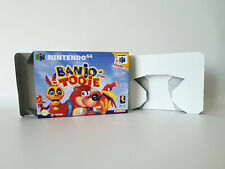 Banjo-Tooie UKV PAL Nintendo 64 N64 Empty replacement Box & Tray