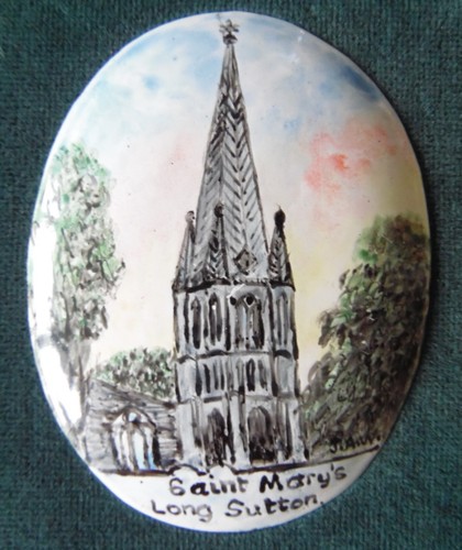 Bilston enamel mary - bilston, long