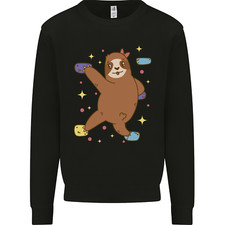 Rock Climbing Sloth Climber Mens Sweatshirt Jumper