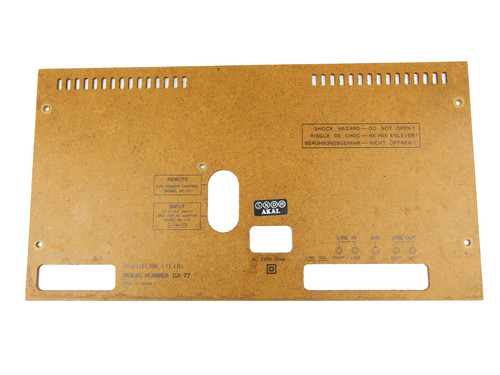 Akai rear back panel - rear,