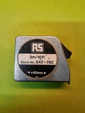 RS Steel Tape Measure 10ft 3m