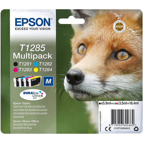Genuine epson t1285 multipack - genuine,