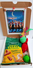 CHRISTMAS CAT GIFT BOX WITH