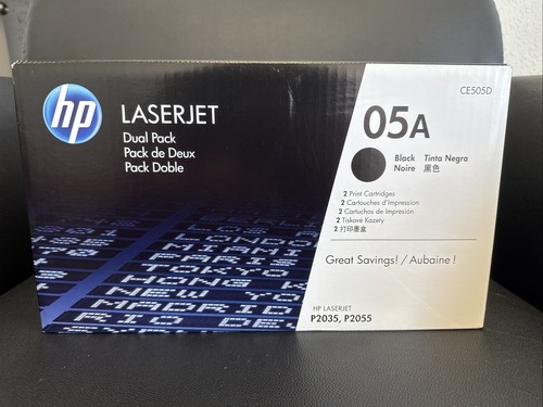 Ce505d 05a laserjet - 05a, black