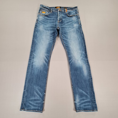 Superdry mens jeans blue w34 - mens,