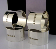 FOUR JOHN LEWIS SOLID STERLING