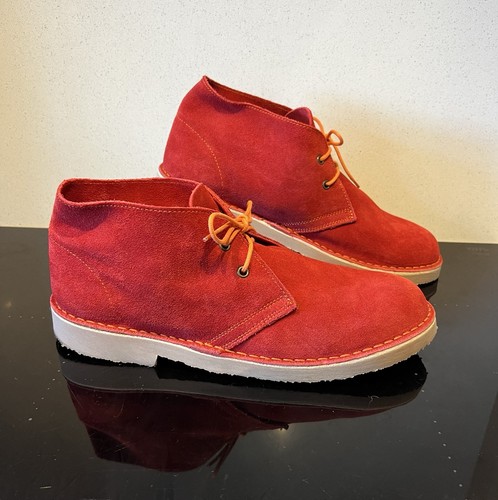 Roamers red suede desert - roamers,