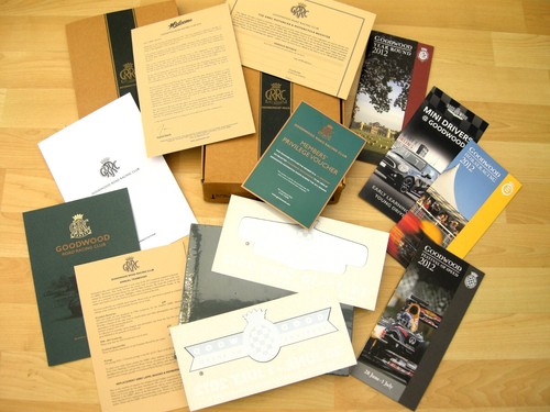 Goodwood members pack 2012 - goodwood,