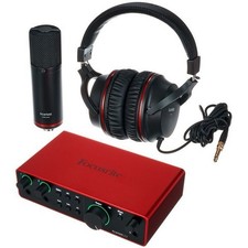 BRAND NEW BOXED FOCUSRITE SCARLETT 2i2 STUDIO 4th Gen USB AUDIO RECORDING BUNDLE