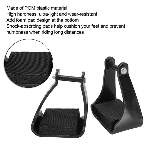 Pom plastic stirrups - pom, western